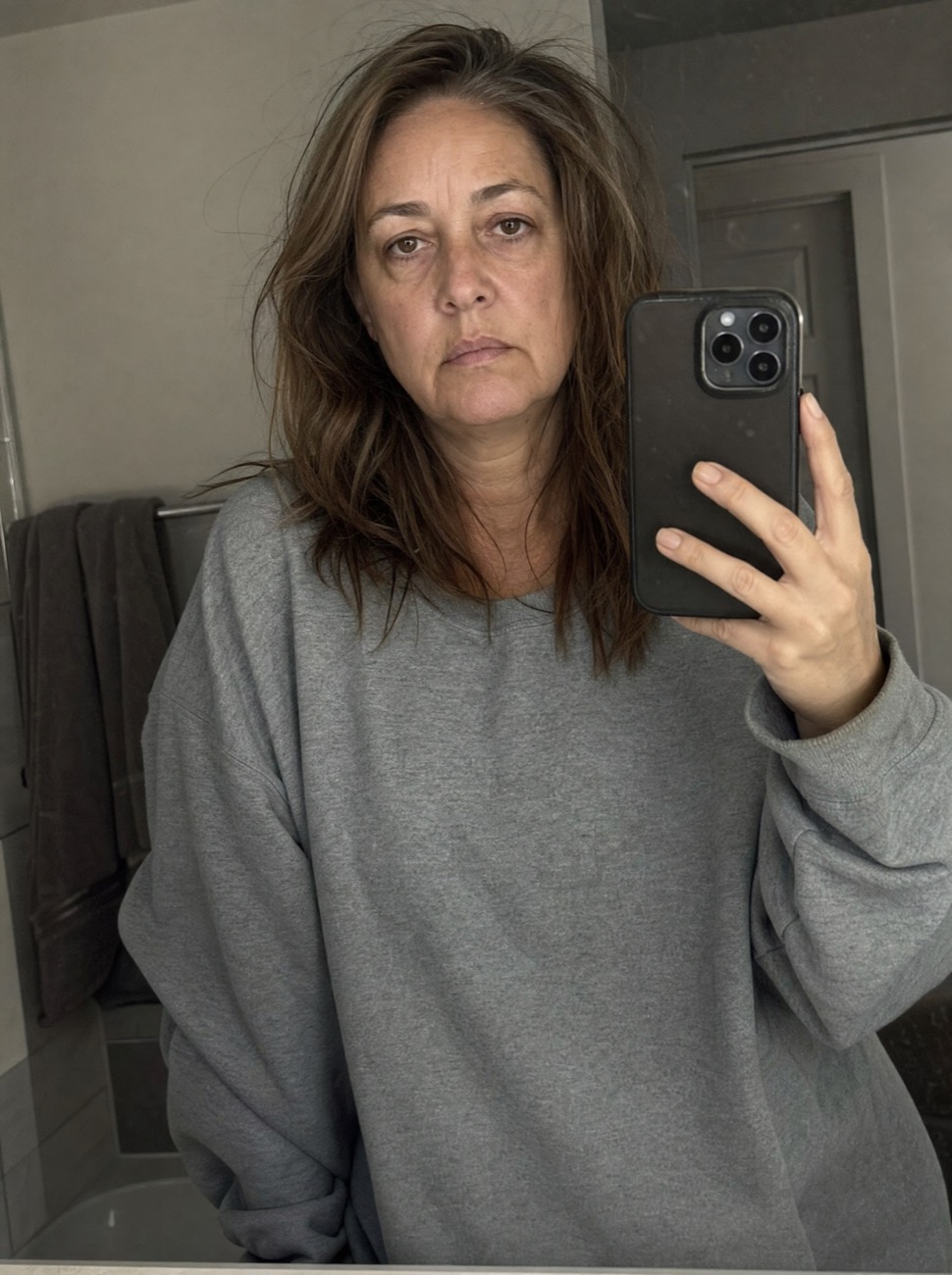 Before: worn out, foggy and not herself.